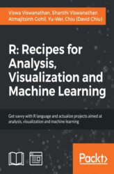 Okładka: R: Recipes for Analysis, Visualization and Machine Learning. Click here to enter text