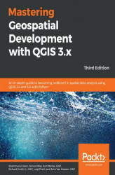 Okładka: Mastering Geospatial Development with QGIS 3.x
