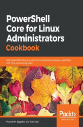 Okładka: PowerShell Core for Linux Administrators Cookbook