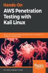 Okładka: Hands-On AWS Penetration Testing with Kali Linux