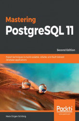 Okładka: Mastering PostgreSQL 11
