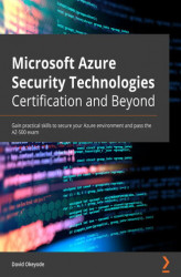 Okładka: Microsoft Azure Security Technologies Certification and Beyond
