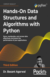 Okładka: Hands-On Data Structures and Algorithms with Python - Third Edition