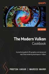 Okładka: The Modern Vulkan Cookbook. A practical guide to 3D graphics and advanced real-time rendering techniques in Vulkan