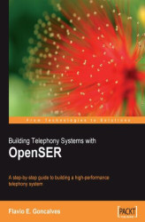 Okładka: Building Telephony Systems with OpenSER. A step-by-step guide to building a high performance Telephony System