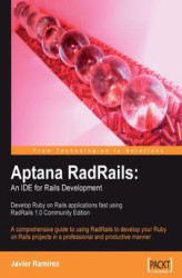 Okładka: Aptana RadRails: An IDE for Rails Development