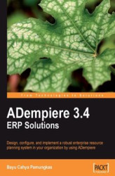 Okładka: ADempiere 3.4 ERP Solutions