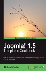 Okładka: Joomla! 1.5 Templates Cookbook