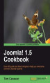 Okładka książki: Joomla! 1.5 Cookbook