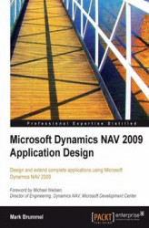 Okładka: Microsoft Dynamics NAV 2009 Application Design