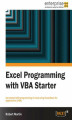 Okładka książki: Excel Programming with VBA Starter