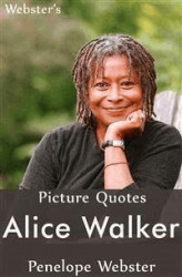Okładka: Webster's Alice Walker Picture Quotes