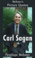 Okładka książki: Webster's Carl Sagan Picture Quotes