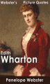 Okładka książki: Webster's Edith Wharton Picture Quotes