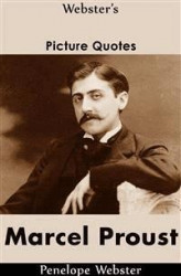 Okładka: Webster's Marcel Proust Picture Quotes