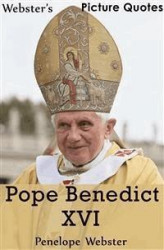 Okładka: Webster's Pope Benedict XVI Picture Quotes