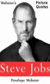 Okładka książki: Webster's Steve Jobs Picture Quotes