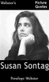 Okładka książki: Webster's Susan Sontag Picture Quotes
