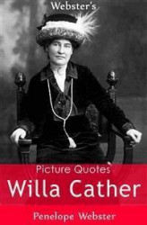 Okładka: Webster's Willa Cather Picture Quotes
