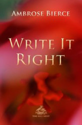 Okładka: Write It Right. A little blacklist of literary faults