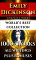 Okładka książki: Emily Dickinson Complete Works. World’s Best Collection