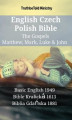 Okładka książki: English Czech Polish Bible - The Gospels