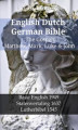 Okładka książki: English Dutch German Bible. The Gospels
