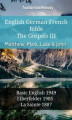 Okładka książki: English German French Bible - The Gospels III