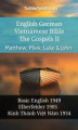 Okładka książki: English German Vietnamese Bible - The Gospels II - Matthew, Mark, Luke & John