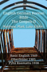 Okładka: English German Finnish Bible - The Gospels II - Matthew, Mark, Luke & John