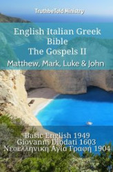 Okładka: English Italian Greek Bible. The Gospels II