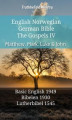 Okładka książki: English Norwegian German Bible. The Gospels IV. Matthew, Mark, Luke & John