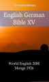 Okładka książki: English German Bible XV
