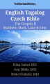 Okładka książki: English Tagalog Czech Bible - The Gospels II - Matthew, Mark, Luke & John