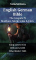 Okładka książki: English German Bible. The Gospels IV