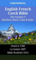 Okładka książki: English French Czech Bible - The Gospels V