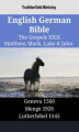 Okładka książki: English German Bible - The Gospels XXIX