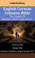 Okładka książki: English German Cebuano Bible. The Gospels IX