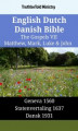 Okładka książki: English Dutch Danish Bible - The Gospels VII