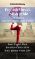 Okładka książki: English Slovak Polish Bible. The Gospels. Matthew, Mark, Luke & John