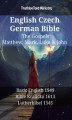 Okładka książki: English Czech German Bible - The Gospels - Matthew, Mark, Luke & John