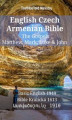 Okładka książki: English Czech Armenian Bible - The Gospels - Matthew, Mark, Luke & John