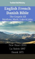 Okładka książki: English French Danish Bible. The Gospels XII