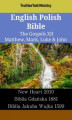 Okładka książki: English Polish Bible - The Gospels XII