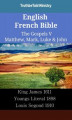 Okładka książki: English French Bible. The Gospels V. Matthew, Mark, Luke & John