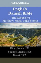 Okładka: English Danish Bible - The Gospels VI