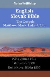 Okładka: English Slovak Bible - The Gospels