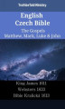 Okładka książki: English Czech Bible - The Gospels - Matthew, Mark, Luke & John