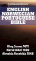 Okładka książki: English Norwegian Portuguese Bible