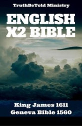 Okładka: English X2 Bible